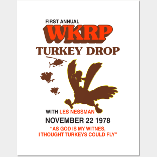 Vintage Wkrp Turkey Drop Posters and Art